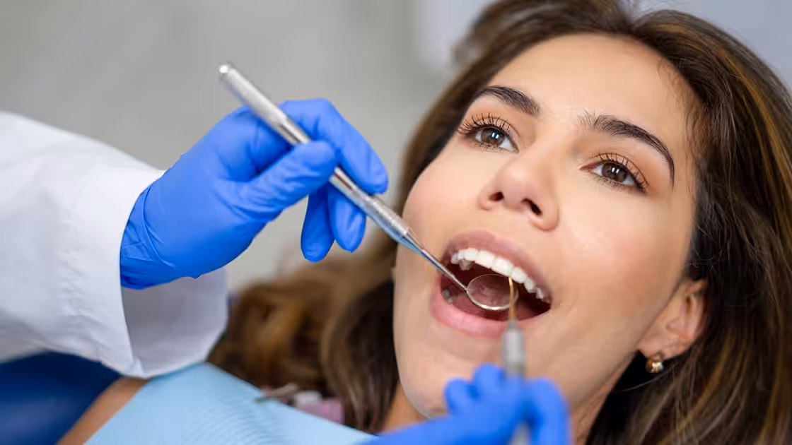 Dental Cleaning - Patient Have Dental Cleaning