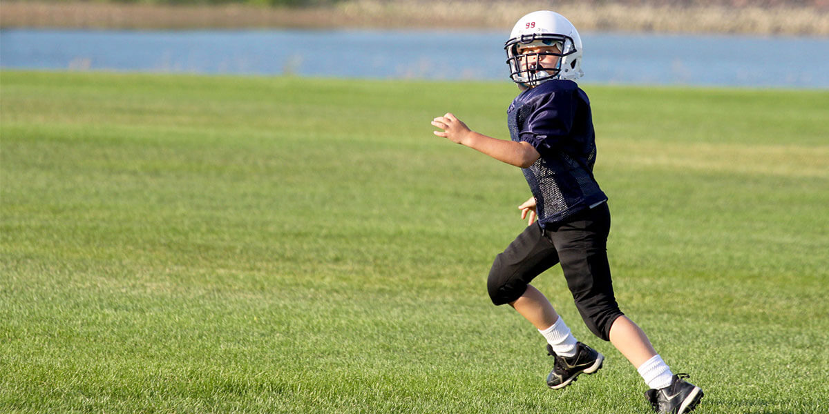 Athlete Participating in Sport