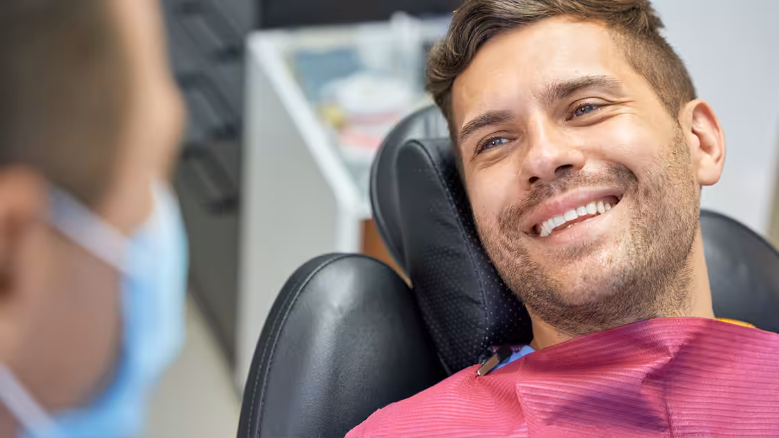 Patient smiling photo